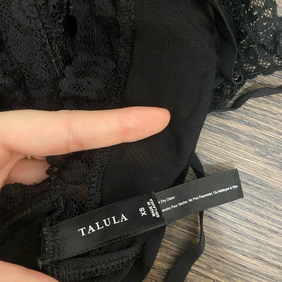 Talula Black Lace Bralette Size XS - Picture 4 of 4